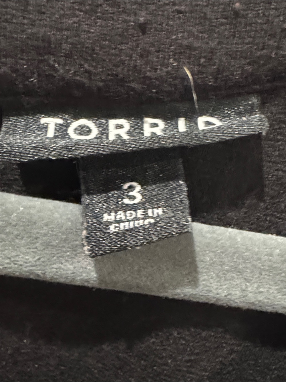 torrid Black Flowy Racerback Tank - Picture 3 of 8